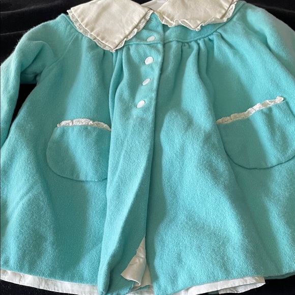 VINTAGE 8 Pieces LITTLE GIRLS OR DOLLS Baby Dresses/Slips/Sun Outfit Length 15” - Picture 6 of 8